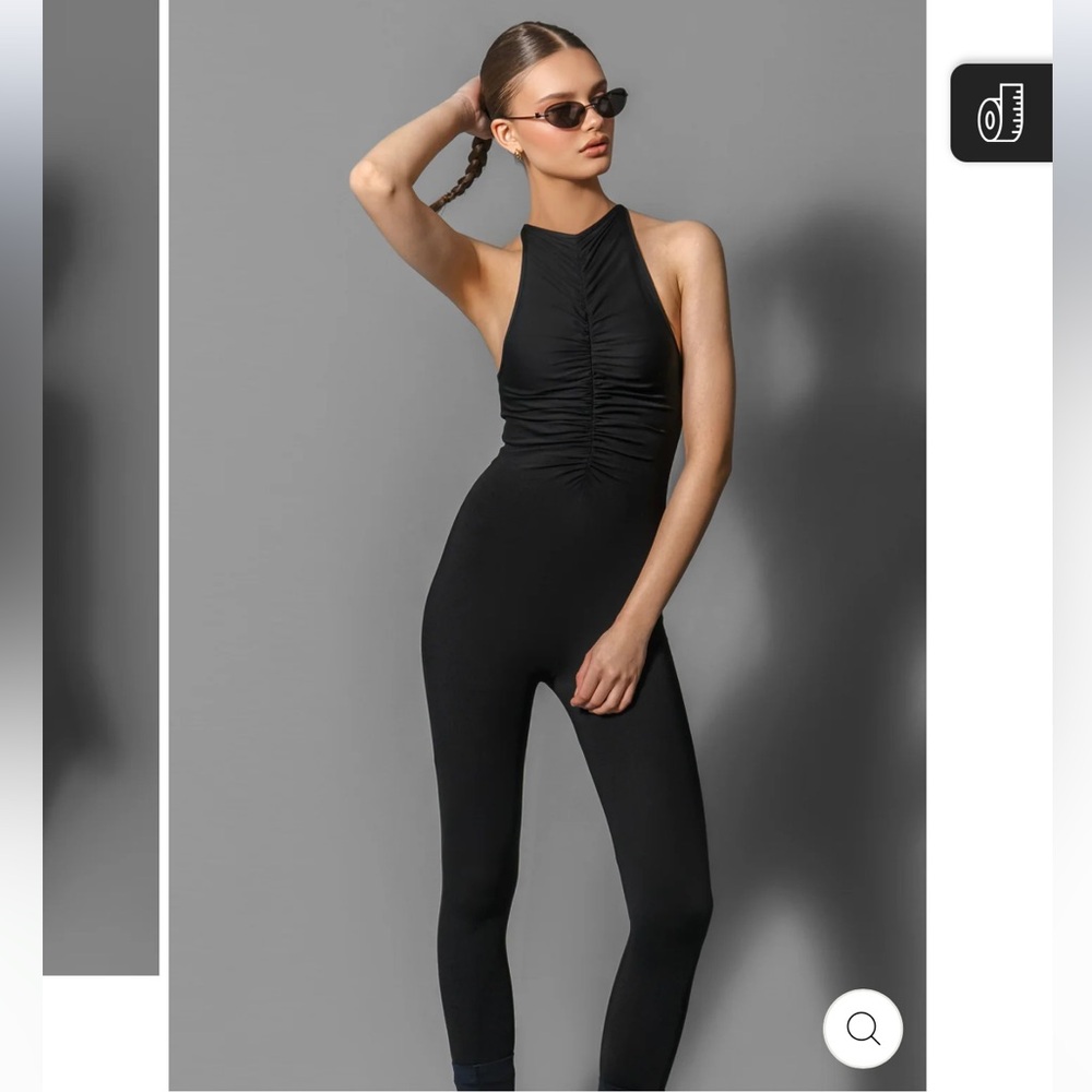 Port De Bras Icon Unitard Black Halter Jumpsuit. Worn once.